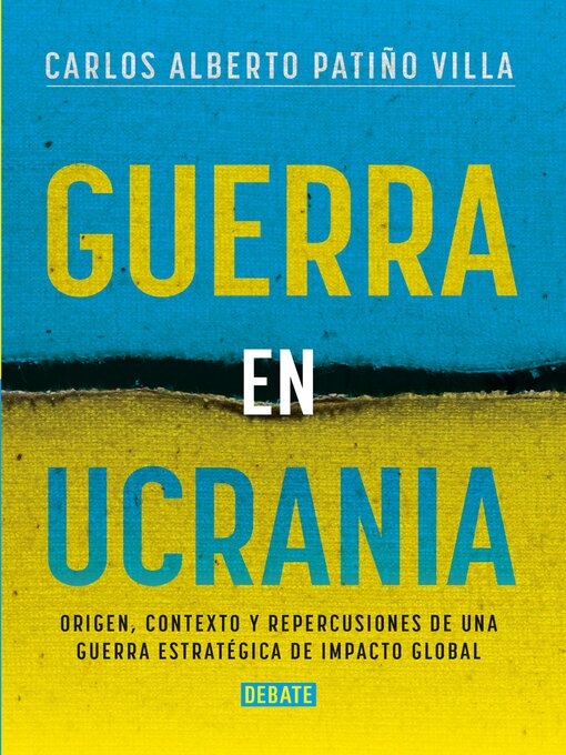 Title details for Guerra en Ucrania by Carlos Alberto Patiño - Wait list